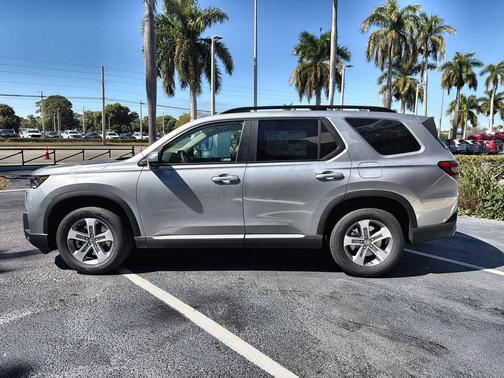 Solar Silver Metallic 2026 Honda Pilot EX-L