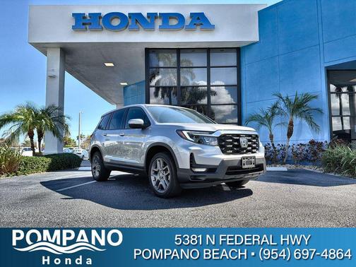 Lunar Silver Metallic 2023 Honda Passport AWD EX-L