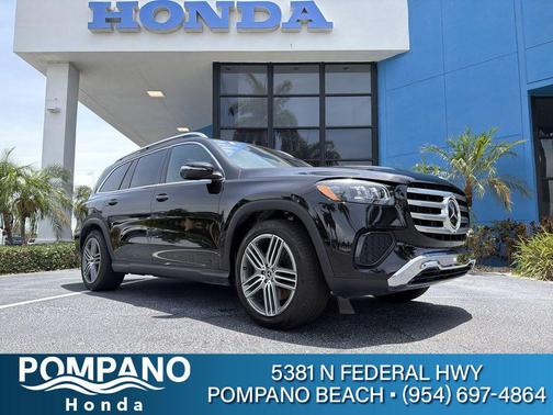 Obsidian Black Metallic 2025 Mercedes-Benz GLS 450 4MATIC