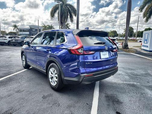 Canyon River Blue Metallic 2024 Honda CR-V LX 2WD
