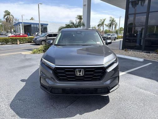 Gray 2026 Honda CR-V LX 2WD