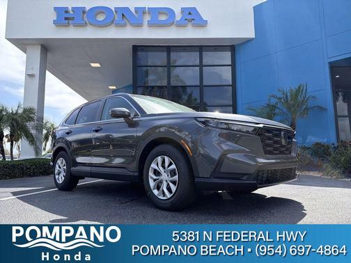 Gray 2026 Honda CR-V LX 2WD