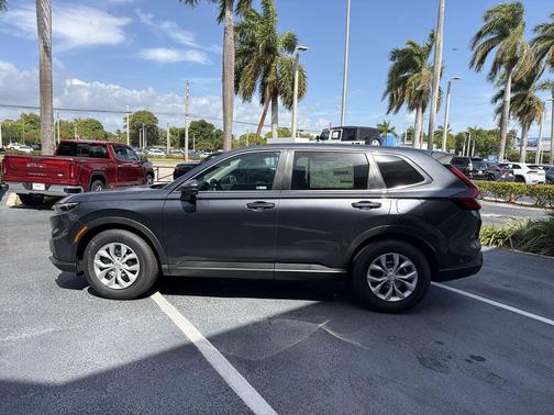 Gray 2026 Honda CR-V LX 2WD