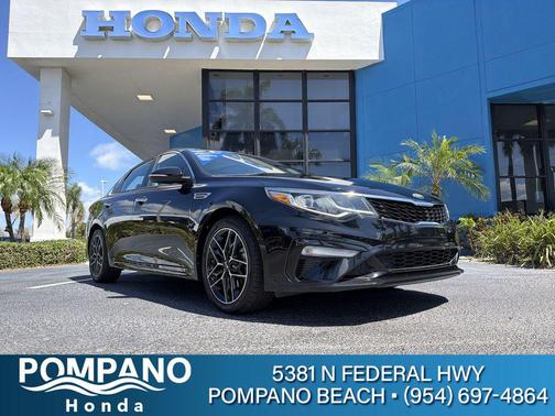 Ebony Black 2020 Kia Optima S