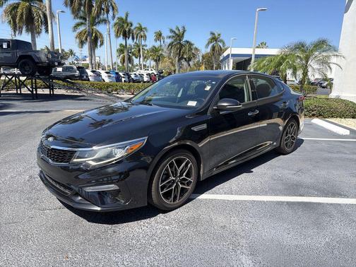Ebony Black 2020 Kia Optima S