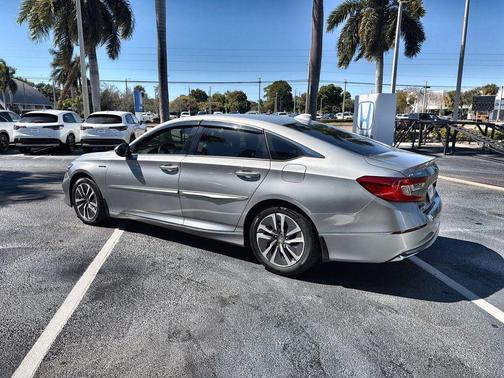 Lunar Silver Metallic 2021 Honda Accord Hybrid EX