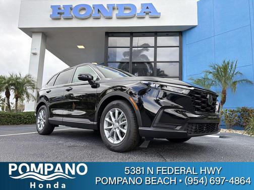 Crystal Black Pearl 2026 Honda CR-V EX 2WD