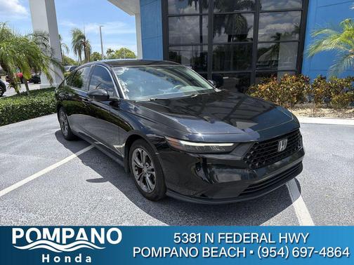 Crystal Black Pearl 2023 Honda Accord EX