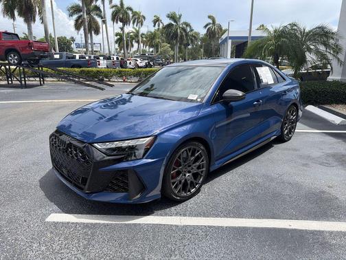 Ascari Blue Metallic 2025 Audi RS 3 TFSI quattro S tronic