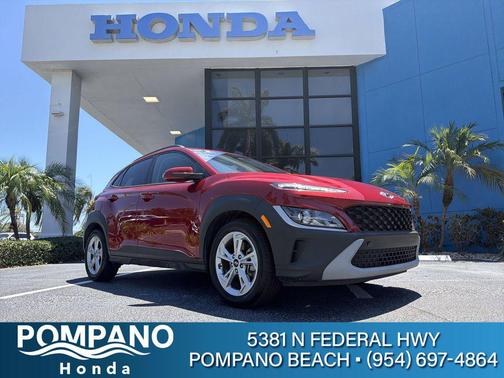 Ultimate Red 2023 Hyundai KONA SEL