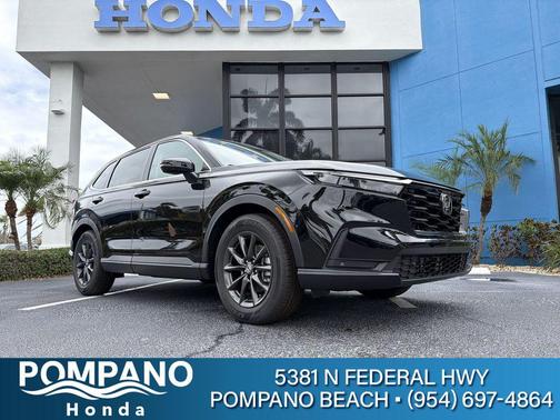 Crystal Black Pearl 2026 Honda CR-V EX-L 2WD