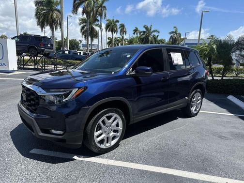 Obsidian Blue Pearl 2024 Honda Passport AWD EX-L