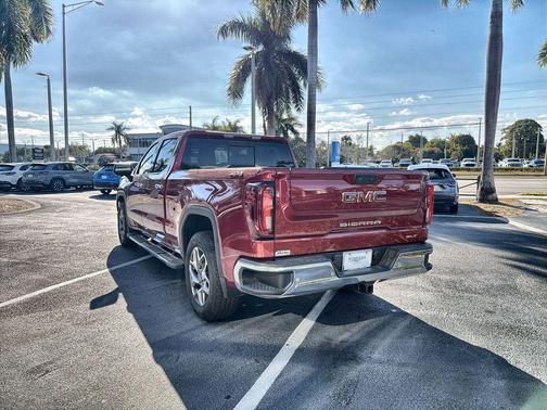 Volcanic Red Tintcoat 2023 GMC Sierra 1500 SLT