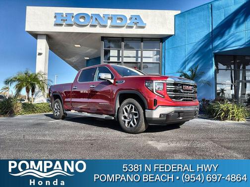 Volcanic Red Tintcoat 2023 GMC Sierra 1500 SLT