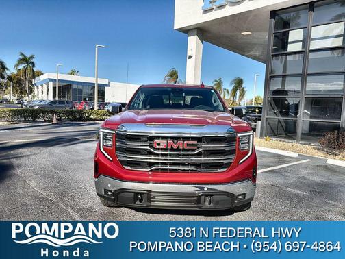 Volcanic Red Tintcoat 2023 GMC Sierra 1500 SLT
