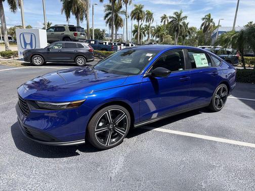 Still Night Pearl 2026 Honda Accord Hybrid Sport