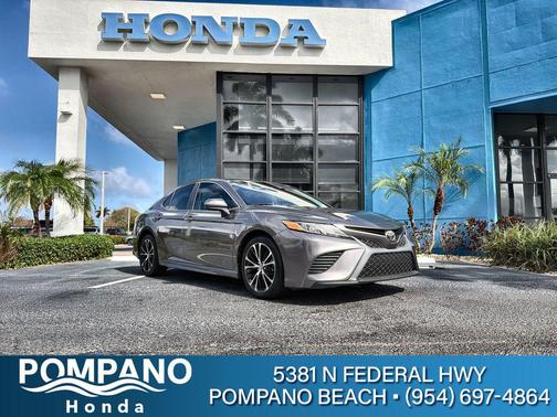 Predawn Gray Mica 2018 Toyota Camry SE