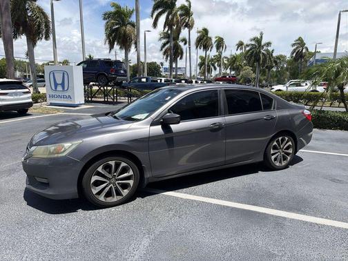Modern Steel Metallic 2014 Honda Accord Sport