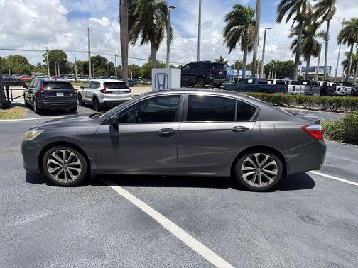 Modern Steel Metallic 2014 Honda Accord Sport