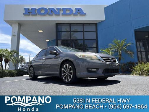 Modern Steel Metallic 2014 Honda Accord Sport