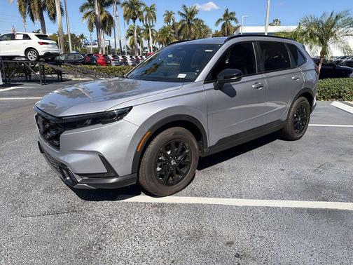 Silver Metallic 2026 Honda CR-V Hybrid Sport-L AWD