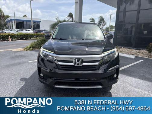 Crystal Black Pearl 2022 Honda Pilot 2WD EX-L