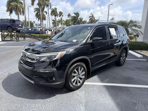 Crystal Black Pearl 2022 Honda Pilot 2WD EX-L