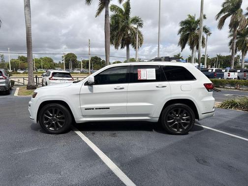 Bright White Clearcoat 2018 Jeep Grand Cherokee High Altitude