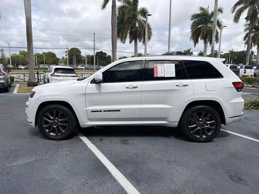 Bright White Clearcoat 2018 Jeep Grand Cherokee High Altitude