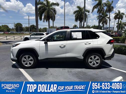 Ice Cap 2025 Toyota RAV4 LE