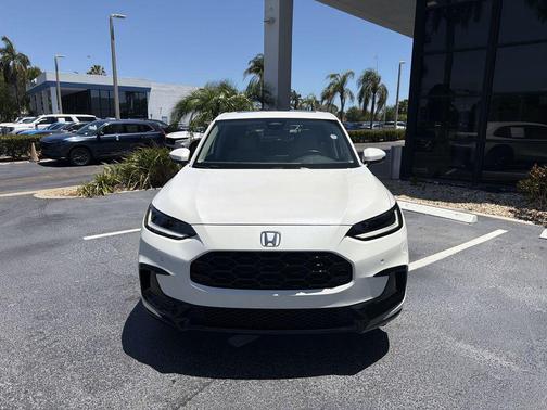 Platinum White Pearl 2025 Honda HR-V EX-L