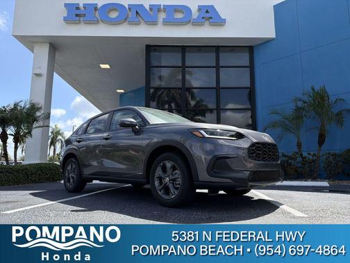 Modern Steel Metallic 2026 Honda HR-V LX