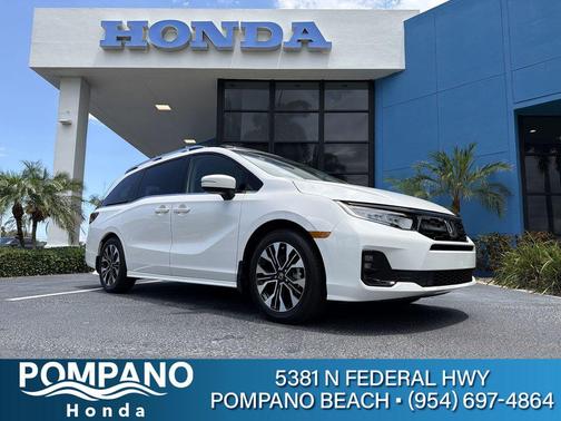 Platinum White Pearl 2026 Honda Odyssey Elite