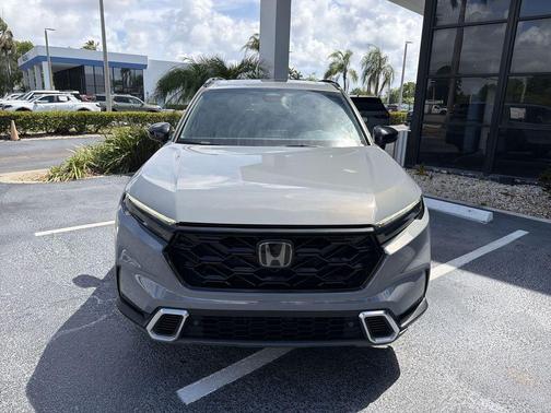 Gray 2024 Honda CR-V Hybrid Sport Touring AWD