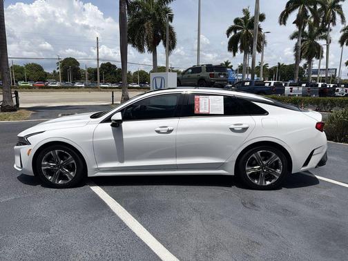 Glacial White Pearl 2023 Kia K5 EX
