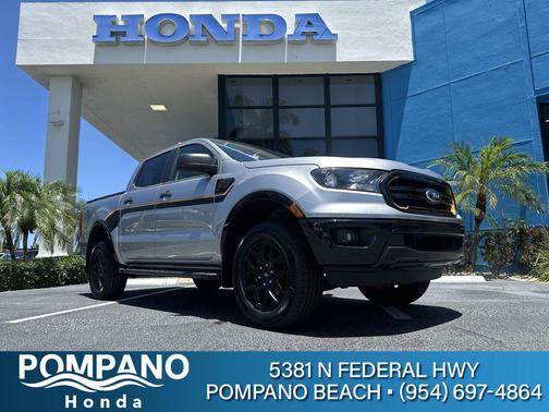 Iconic Silver Metallic 2022 Ford Ranger XLT