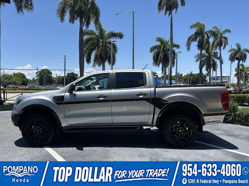 Iconic Silver Metallic 2022 Ford Ranger XLT