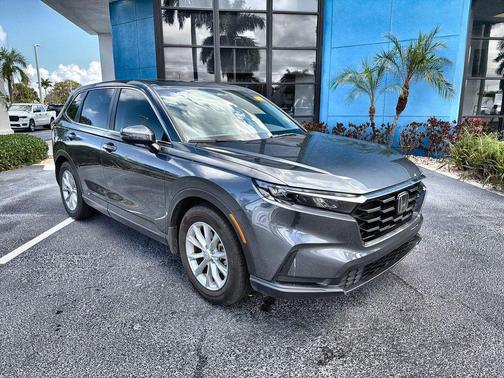 Urban Gray Pearl 2025 Honda CR-V EX 2WD