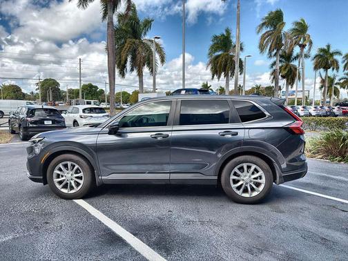 Urban Gray Pearl 2025 Honda CR-V EX 2WD