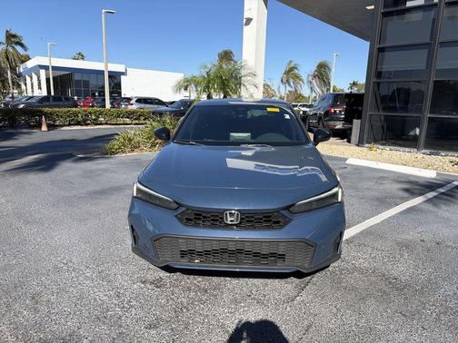 Blue Lagoon Pearl 2025 Honda Civic Hybrid Sport