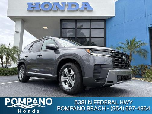Gray 2026 Honda Pilot EX-L
