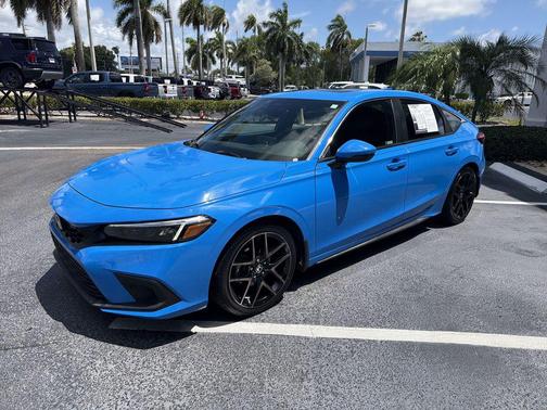 Light Blue 2023 Honda Civic Sport Touring