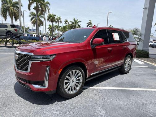 Infrared Tintcoat 2022 Cadillac Escalade Premium Luxury