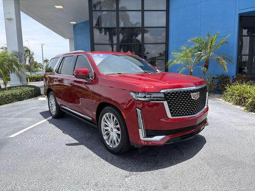 Infrared Tintcoat 2022 Cadillac Escalade Premium Luxury