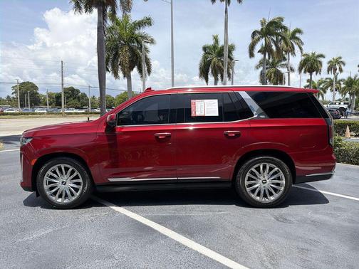 Infrared Tintcoat 2022 Cadillac Escalade Premium Luxury