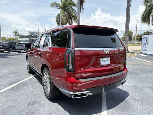 Infrared Tintcoat 2022 Cadillac Escalade Premium Luxury