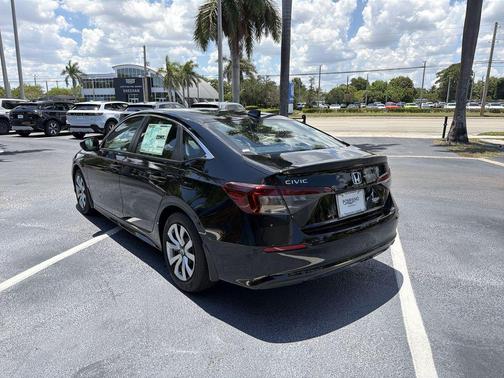 Crystal Black Pearl 2026 Honda Civic LX