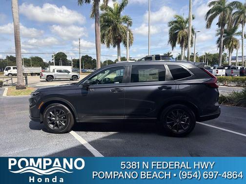 Meteorite Gray Metallic 2026 Honda CR-V EX-L AWD
