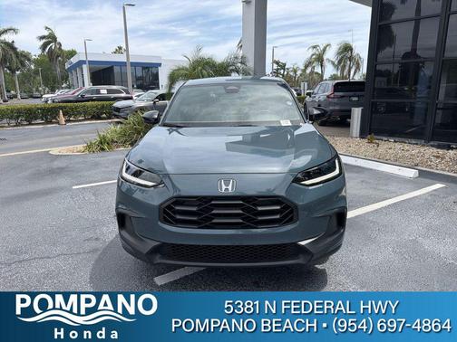 Nordic Forest Pearl 2024 Honda HR-V 2WD Sport
