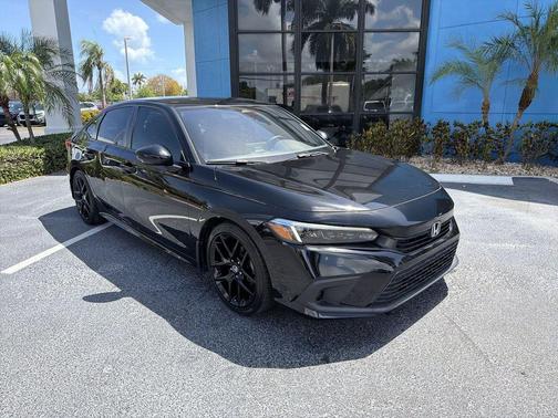 Crystal Black Pearl 2022 Honda Civic Sport